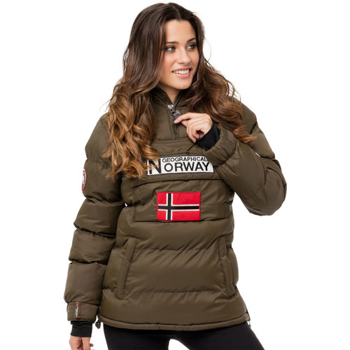 Vêtements Femme Doudounes Geographical Norway Doudoune Bolide Vert