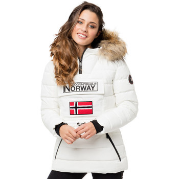 Vêtements Femme Doudounes Geographical Norway Doudoune Boonshine Blanc