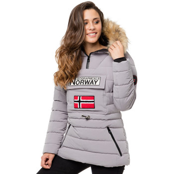Vêtements Femme Doudounes Geographical Norway Doudoune BOONSHINE Gris clair