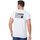 Vêtements Homme T-shirts & Polos Geographical Norway T-shirt  - col V - imprimé Blanc
