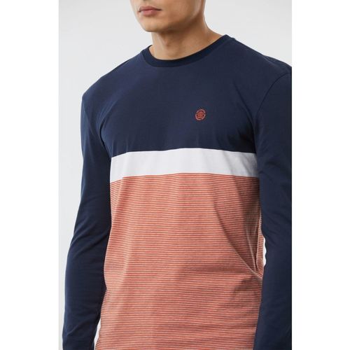 Vêtements Homme T-shirts & box Polos Lee Cooper T-Shirt AUREL Navy Bleu