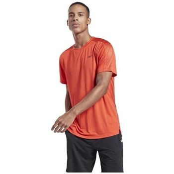 Vêtements Homme T-shirts manches courtes Reebok Sport Reebok Classics T-Shirt mit mittigem Logo in Gelb Orange