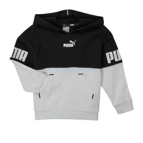 Vêtements Fille Sweats Puma Rdg PUMA Rdg POWER BEST HOODIE Noir / Blanc