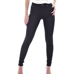 Vêtements Femme Jeans skinny Tommy Hilfiger DW0DW04415 Noir
