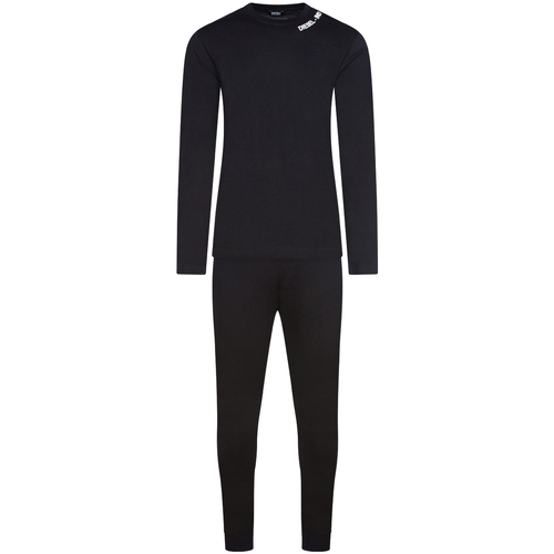 Homme Diesel Pyjama long coton Noir - Vêtements Pyjamas / Chemises de nuit Homme 74 