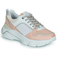Chaussures Femme Baskets basses Guess MAGS Blanc / Rose