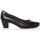 Chaussures Femme Escarpins Gabor Escarpins en plain leather à talon bloc Noir