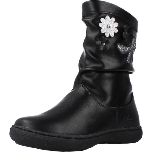 Chaussures Fille Bottes Chicco CAROL Noir