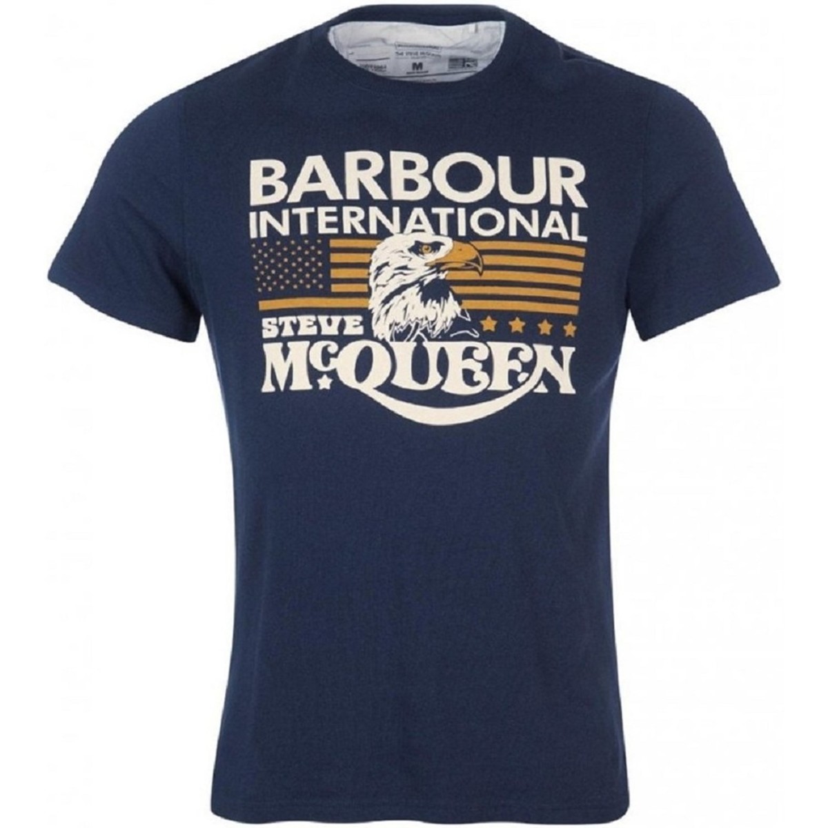Vêtements Homme T-shirts manches courtes Barbour MTS0877 NY91 T-shirt homme BLEU Bleu