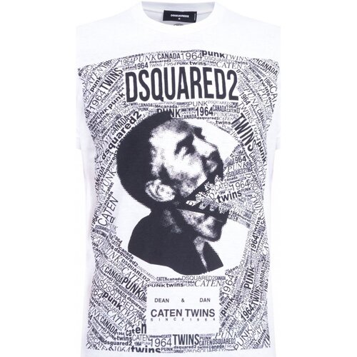 Vêtements Homme Walk In The City Dsquared S74GD0481 Blanc