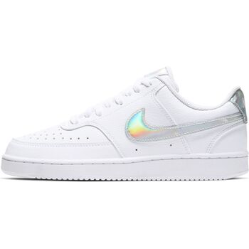Chaussures Femme Baskets mode nasa Nike Baskets Court Vision Low Blanc