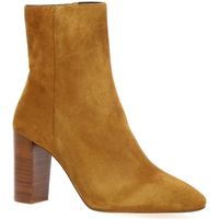 Chaussures Femme Boots Sofia Costa Boots cuir velours Marron