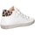 Chaussures Fille Baskets basses Dianetti Made In Italy I9890 Basket Enfant LÉOPARD / NOIR Multicolore