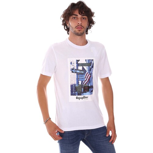 Vêtements Homme T-shirts manches courtes Refrigiwear RM0T24400JE9101 Blanc