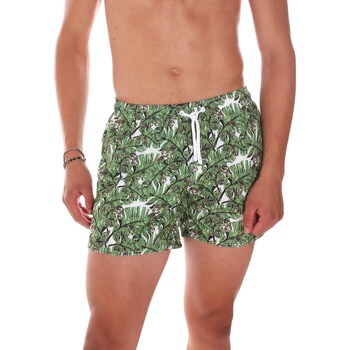 Vêtements Homme Maillots / Shorts de bain Ea7 Emporio logo-print Armani 902000 7P755 Vert