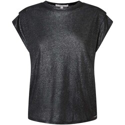 Vêtements Femme T-shirts manches courtes Pepe jeans PL505030 Noir