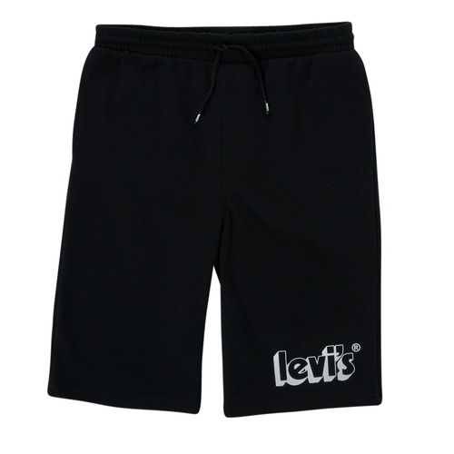 Vêtements Garçon Shorts look / Bermudas Levi's GRAPHIC JOGGER SHORTS look Noir