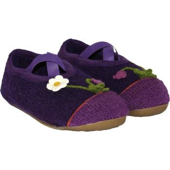 Chaussures Enfant Chaussons Haflinger 48300632 Violet