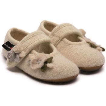Chaussures Enfant Chaussons Haflinger 48303253 Blanc