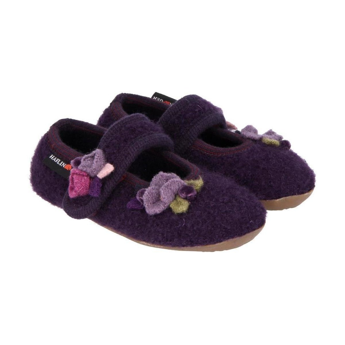 Chaussures Enfant Chaussons Haflinger 48303290 Violet