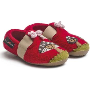Chaussures Enfant Chaussons bébés Haflinger 48309311 Rosso