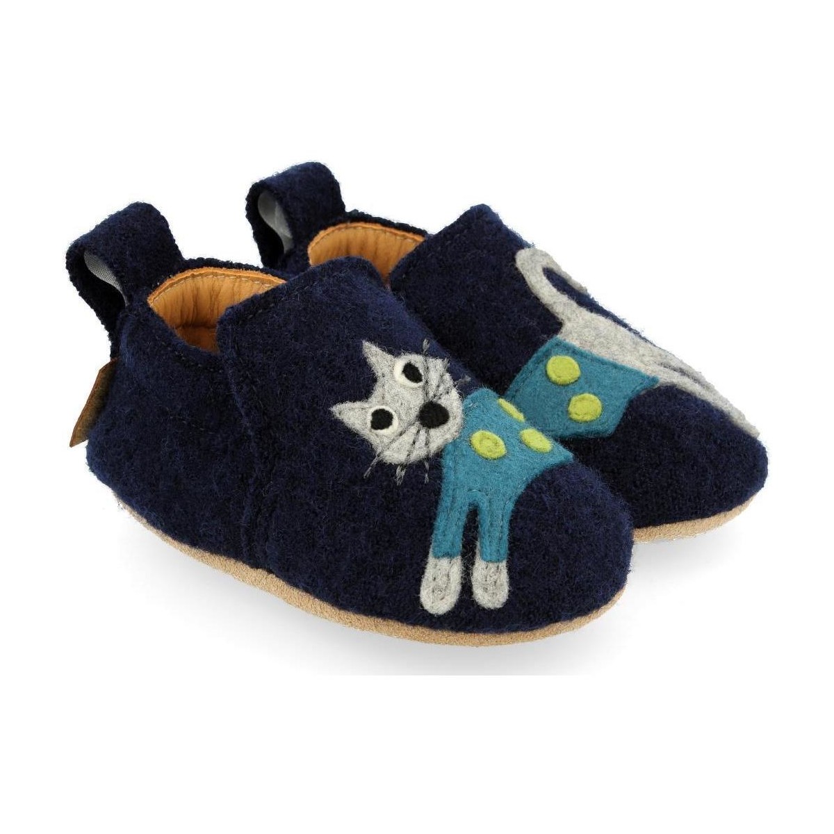 Chaussures Enfant Chaussons Haflinger 65308476 Bleu