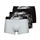 Sous-vêtements Homme Boxers Lacoste 5H1269-NUA X3 Gris / Noir / Noir