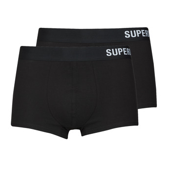 Sous-vêtements Homme Boxers Superdry TRUNK OFFSET X2 Noir / Noir / Noir / Noir