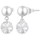 Montres & Bijoux Femme Boucles d'oreilles Sc Crystal B3069-ARGENT-CRYS Argenté