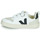 Chaussures Enfant Baskets basses Veja SMALL V-10 VELCRO Blanc / Noir