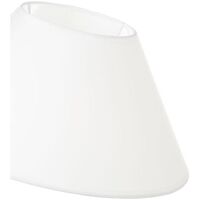 Maison & Déco Abats jours et pieds de lampe Unimasa Abat-jour Blanc 40 cm Blanc