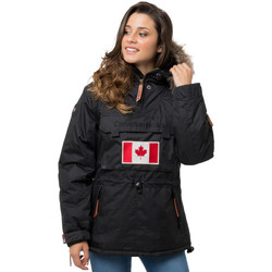 Vêtements Femme Doudounes Canadian Peak Anorak Aubergeak Noir