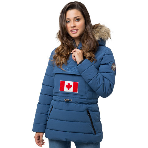 Canadian Peak Doudoune Boosheak Bleu - Vêtements Doudounes Femme 102,99 €