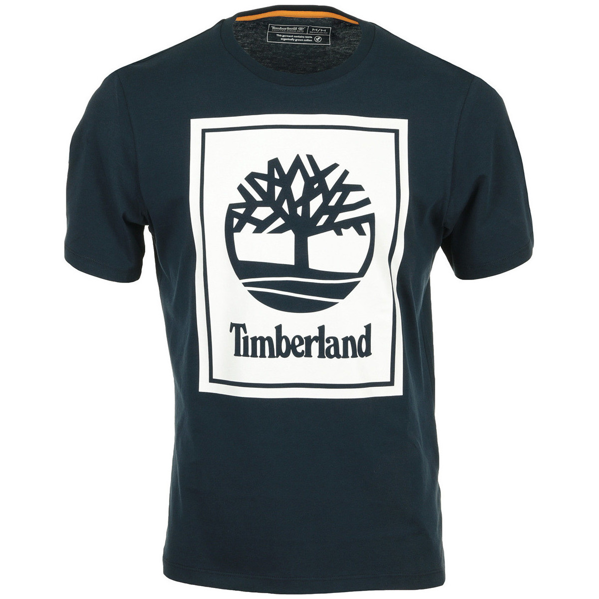 Vêtements Homme T-shirts manches courtes Timberland Stack Logo Tee Bleu