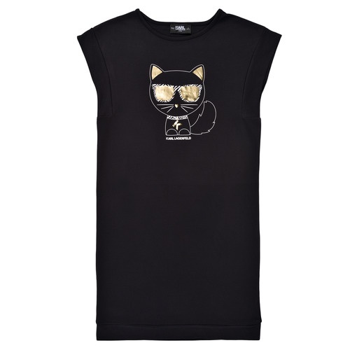 Vêtements Fille Karl Lagerfeld UBAC Noir - Livraison Gratuite 