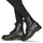 Chaussures Femme Boots Dr. Martens 1460 GUNMETAL WILD CROC EMBOSS Noir