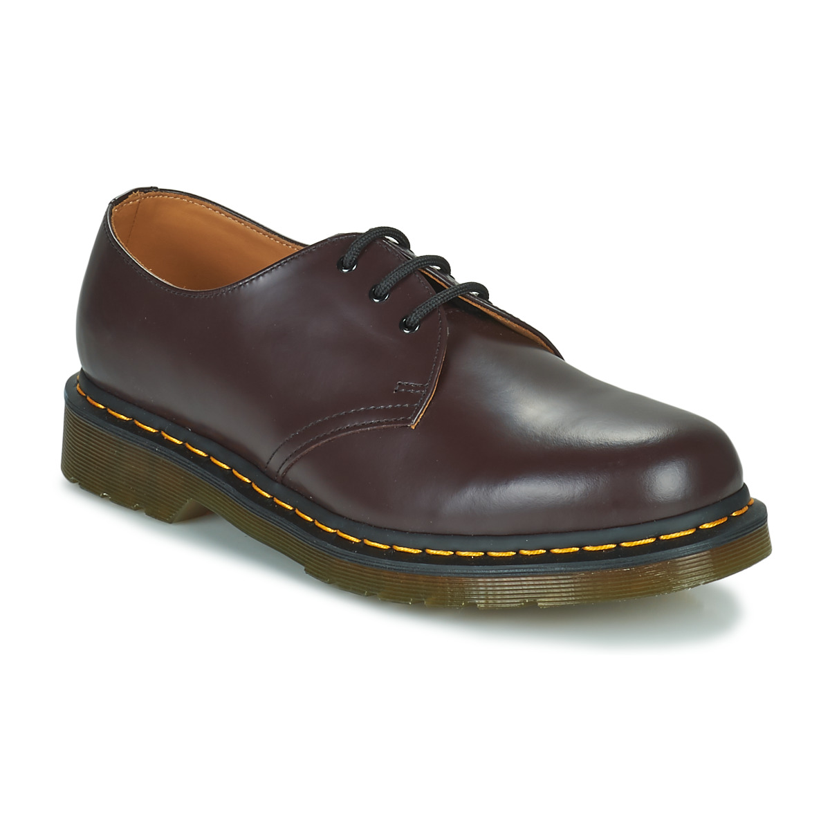 Chaussures Martens womens Chaussures oxford blanches 1461 HDW 1461 BURGUNDY SMOOTH Bordeaux