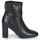 Chaussures Femme Bottines Tommy Hilfiger TH HARDWARE HIGH HEEL BOOTIE Noir