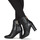 Chaussures Femme Bottines Tommy Hilfiger TH HARDWARE HIGH HEEL BOOTIE Noir
