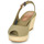 Chaussures Femme Sandales et Nu-pieds Tommy Hilfiger ICONIC ELBA SLING BACK WEDGE Kaki