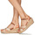 Chaussures Femme Sandales et Nu-pieds Tommy Hilfiger TOMMY WEBBING LOW WEDGE SANDAL Beige