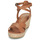 Chaussures Femme Sandales et Nu-pieds Tommy Hilfiger FEMININE LOW WEDGE SANDAL Marron