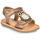 Chaussures Fille Sandales et Nu-pieds Mod'8 CLOONIMALS Bronze