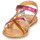 Chaussures Fille Sandales et Nu-pieds Mod'8 CANISSA Rose / Orange