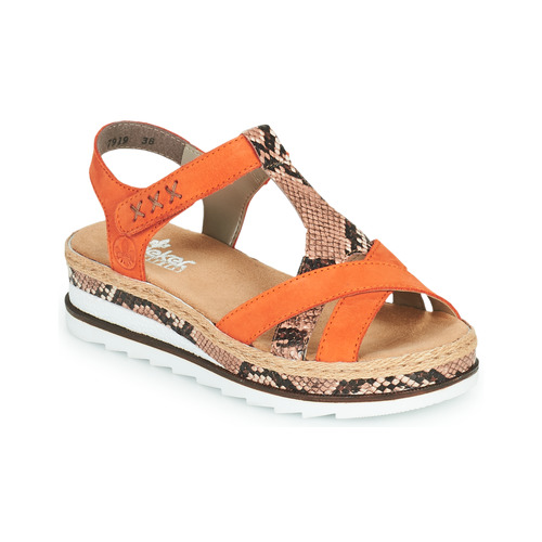 Chaussures Femme The Indian Face Rieker BOA Orange