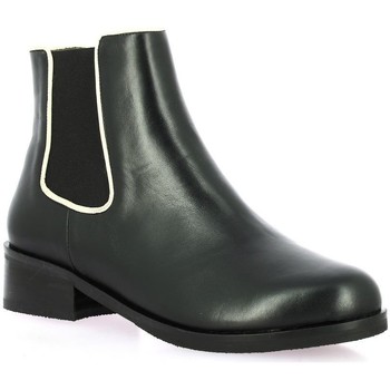 Chaussures Femme Boots So Send Boots cuir Noir