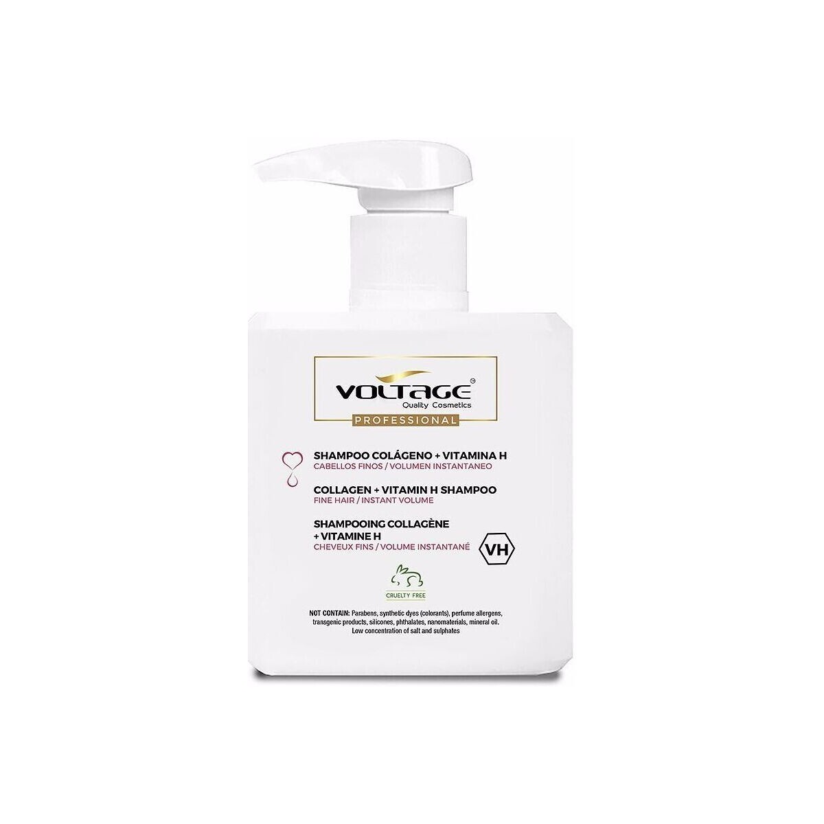 Beauté Shampooings Voltage Shampoing Collagène + Vitamine H 