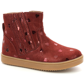 Chaussures Fille Boots Aster Welsea Rouge