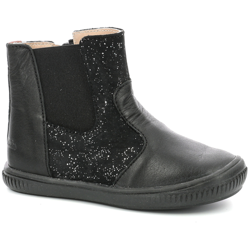 Boots Fille Aster Frantwo NOIR - Chaussures Boot Enfant 85 