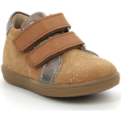 Chaussures Fille Baskets montantes Aster Wanalis Marron
